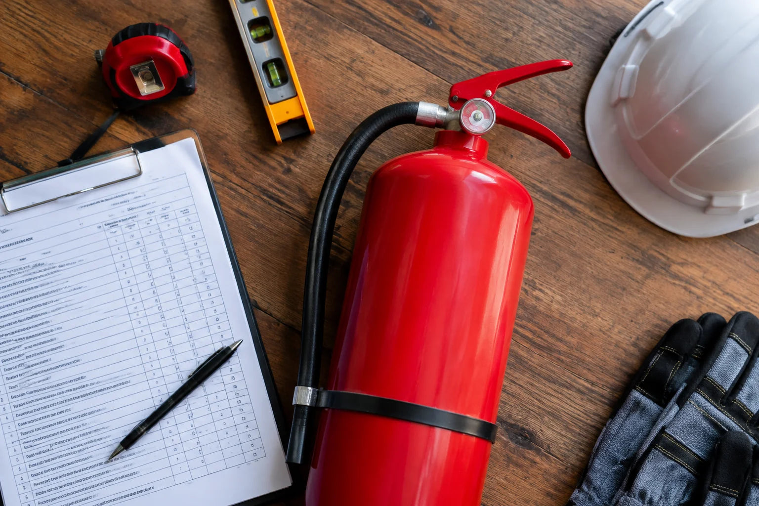 How to check that a fire extinguisher distributor carries NFPA and UL