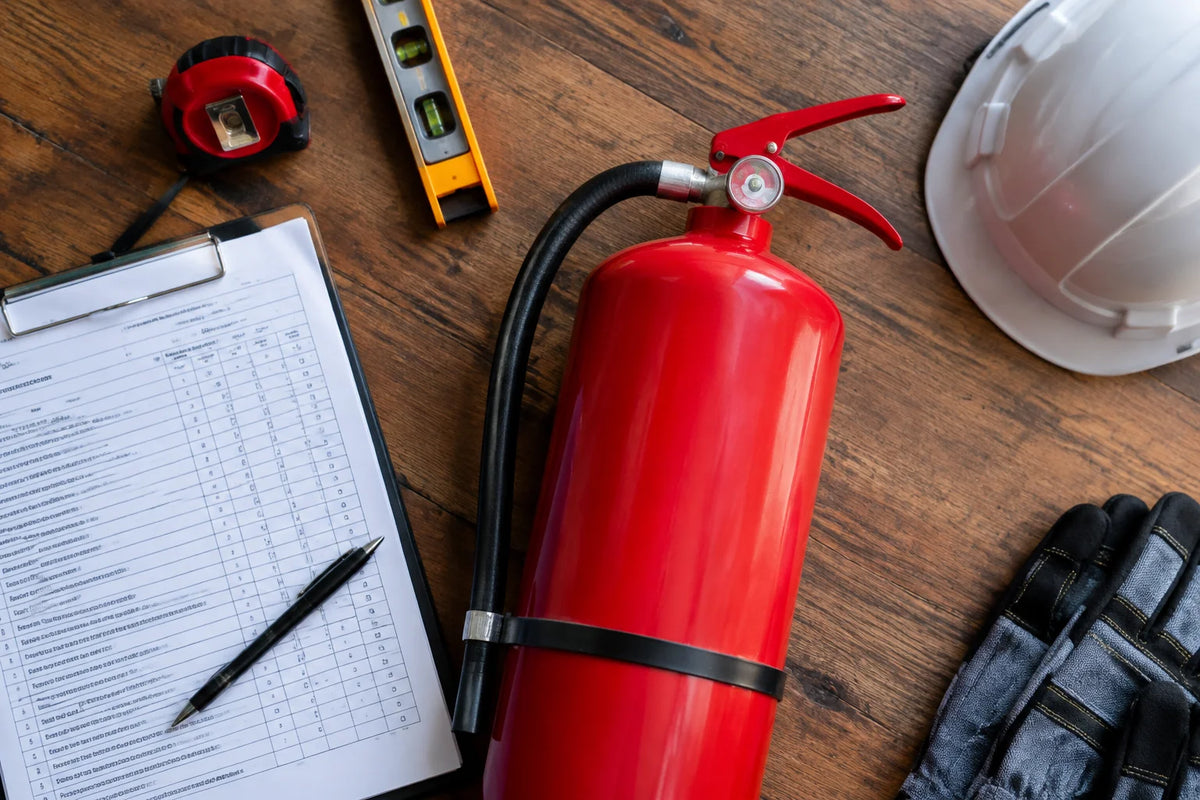 How to check that a fire extinguisher distributor carries NFPA and UL listed stock