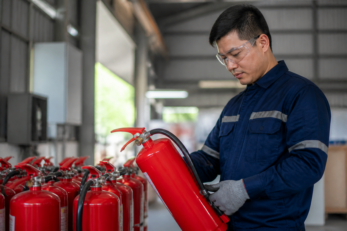 Can an ABC dry chemical fire extinguisher cover class A, B and C fires?