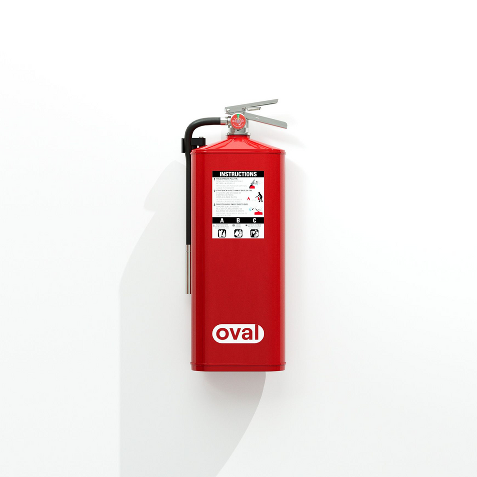 Oval 10H-ABC Dry Chemical Fire Extinguisher