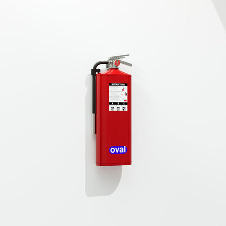 Oval 10H-PKP Purple K Dry Chemical Fire Extinguisher