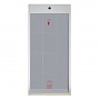 Williams Brothers C-104 - 20 lb Dry Chemical Cabinet , Complete, Galvanized / White Finish - Surface Mounted